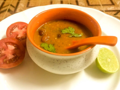 Mexican Red Kidney bean soup