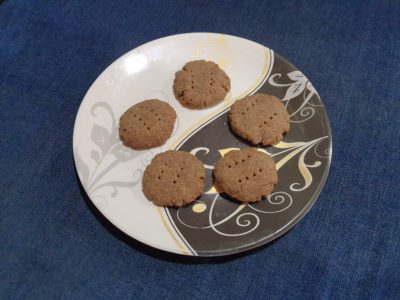Ragi Whole Wheat Biscuit without Baking Soda