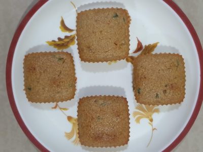 Eggless Semolina Muffin | Healthy Sooji cupcake