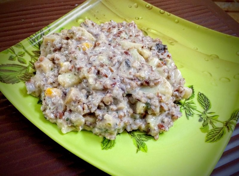 Red rice Vegetable Risotto