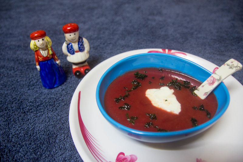 Beetroot and Vegetables Soup