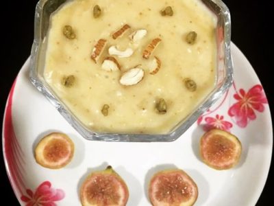 Fig and Honey pudding