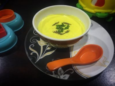 Corn Potage-Soup with twists