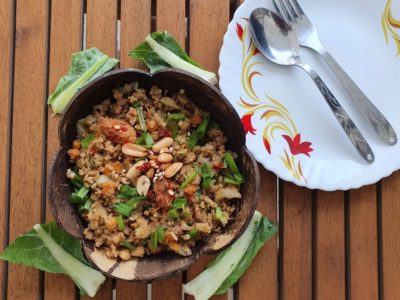 Chinese Cauliflower rice- Fried rice without rice